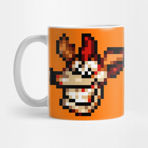 Pixel Crash Bandicoot by spookpuke